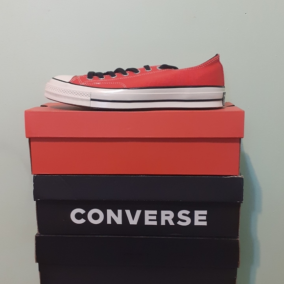 CONVERSE Chuck 70s Ox Sedona Red 163335C Unisex Low Top 9.5m=11.5w NEW IN BOX - Picture 4 of 6